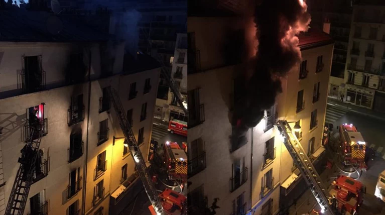 Τραγωδία στο Παρίσι: Οκτώ νεκροί από πυρκαγιά σε κτήριο