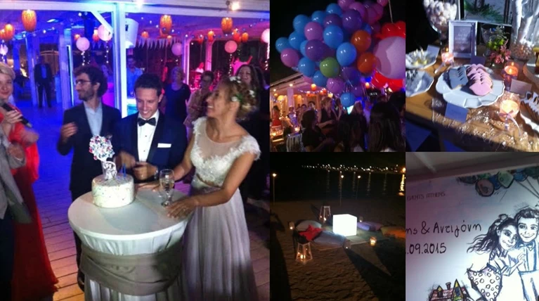 Όσα έγιναν στο γαμήλιο πάρτι Μακαλιά-Ψυχράμη (εικόνες και βίντεο)