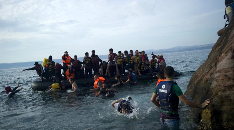 Εικόνες από Λαμπεντούζα στην τραγωδία στο Φαρμακονήσι