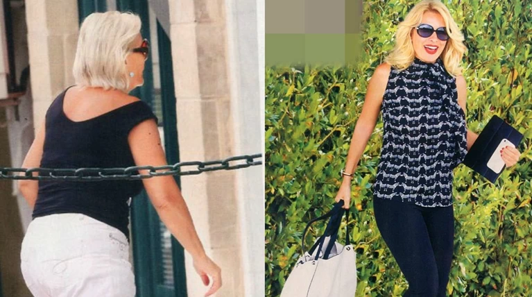 Μαμά Ζέτα σε δράση! Έκανε ποδαρικό στην Ελένη Μενεγάκη
