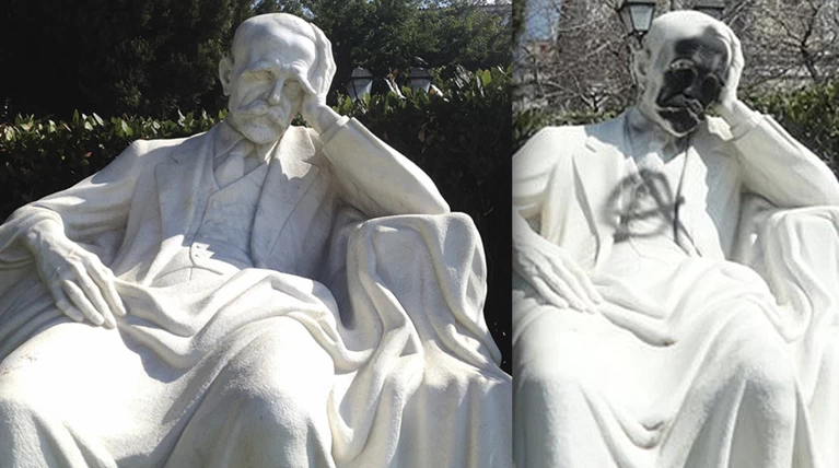 Ο Παλαμάς άσπρισε! Δείτε τον πριν και μετά