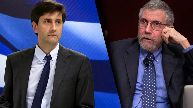 Ο Χουλιαράκης είδε τον Κρούγκμαν που ήθελε...Βαρουφάκη