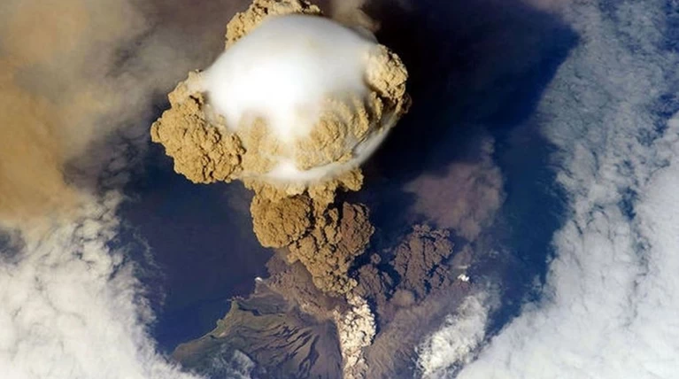 Εκρήξεις ηφαιστείων από το διάστημα - Εκπληκτικές φωτογραφίες της ΝΑΣΑ