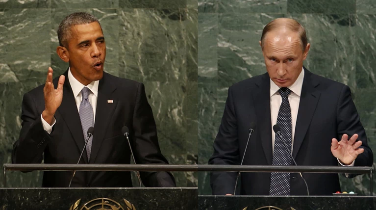 Κόντρα Ομπάμα - Πούτιν στο βήμα του ΟΗΕ