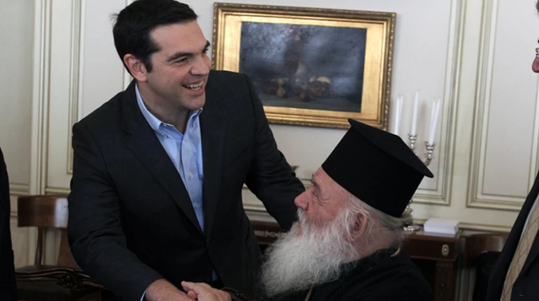 Μπαράζ επαφών Τσίπρα-Ιερώνυμου: Από τη Δεξιά ...στην Αριστερά του Κυρίου