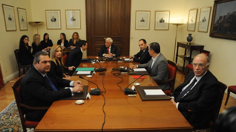 Ολοκληρώθηκε η σύσκεψη χωρίς συμφωνία των αρχηγών