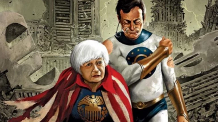 Bloomberg: Γιατί Ντράγκι & Γέλεν δεν μπορούν να σώσουν τον κόσμο