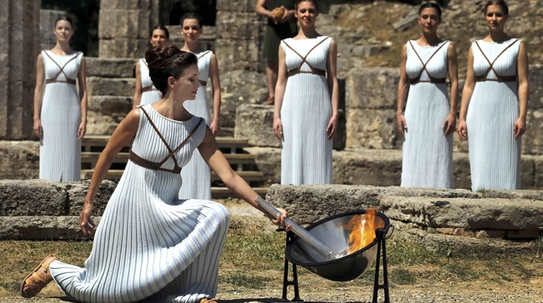 Η πρόβα τζενεράλε της Τελετής Αφής - Πρωθιέρεια η Κατερίνα Λέχου