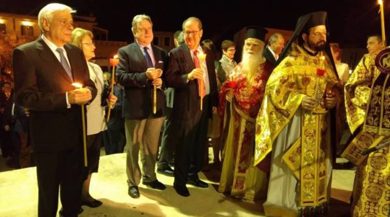 Το αναστάσιμο μήνυμα του Προέδρου από την Καλαμάτα