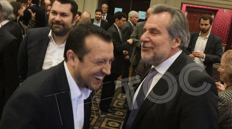 Το θερμό τετ α τετ του Νίκου Παππά με τον Χρήστο Παπουτσή