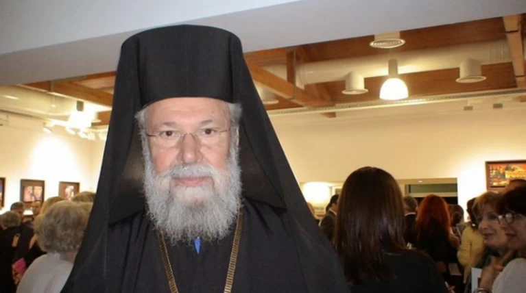 Σάλος από δηλώσεις του Αρχιεπίσκοπου Κύπρου για το αδελφό κόμμα της Χ.Αυγής