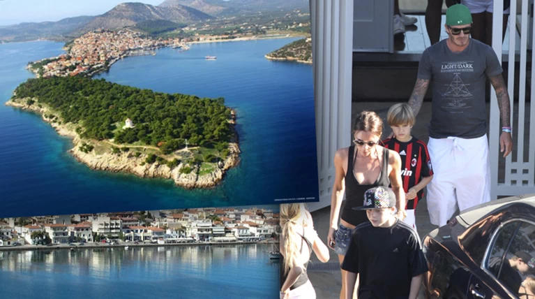 Σε ποιο μέρος της Ελλάδας κάνουν διακοπές οι Μπέκαμ;