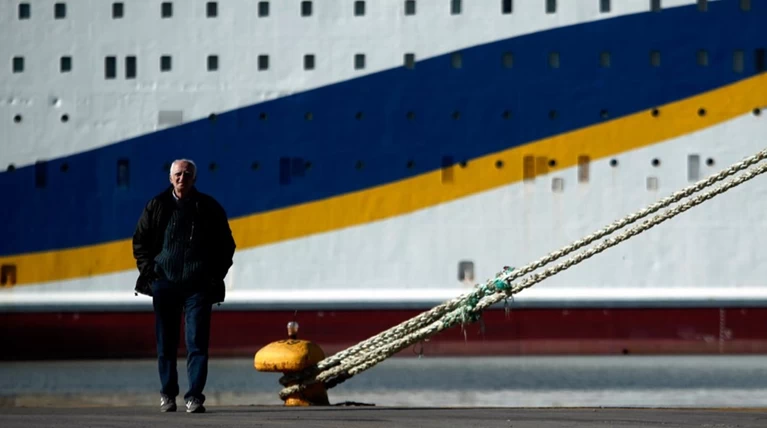 Συγκέντρωση διαμαρτυρίας των εργαζομένων στα λιμάνια