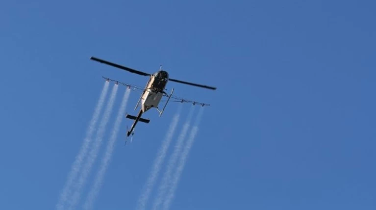 Ξεκινούν οι αεροψεκασμοί στη Θεσσαλονίκη με ειδικό ελικόπτερο