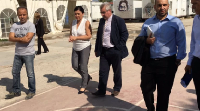 Στην Αθήνα η Επίτροπος Δικαιοσύνης της Κομισιόν - Πήγε στον Ελαιώνα