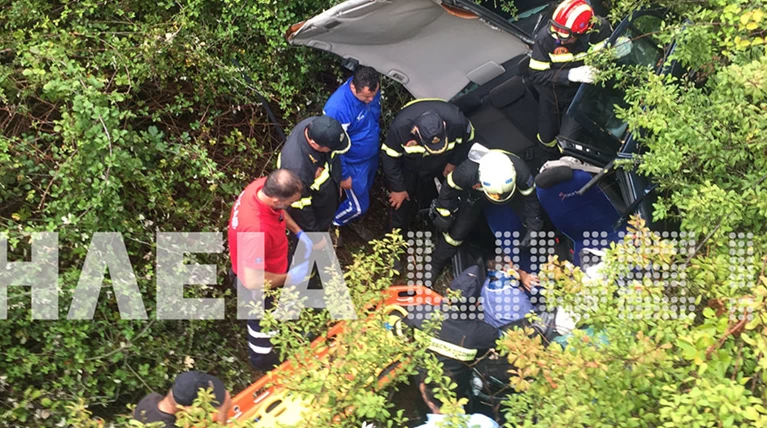Είχε Αγιο: Βρέθηκε ζωντανός μετά 5 μέρες μέσα στο ΙΧ σε χαράδρα