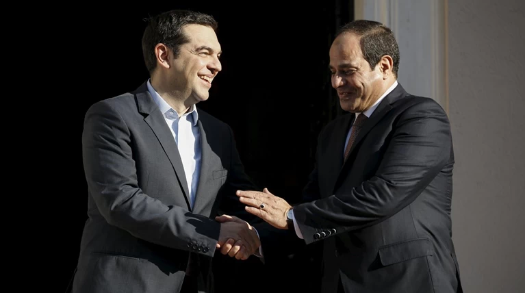 Τσίπρας: Μεγάλες προοπτικές συνεργασίας με την Αίγυπτο