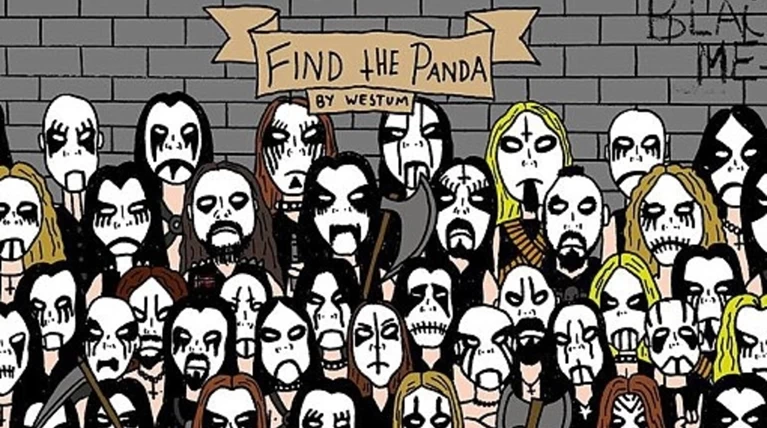 Νέο κουίζ: Βρείτε το panda α λα.... heavy metal