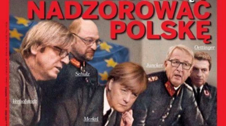 Περιοδικό «βάζει» ναζιστικές στολές σε Μέρκελ-Γιούνκερ