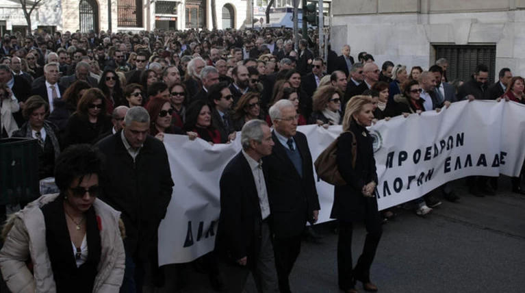 Μεγάλες συγκεντρώσεις για το ασφαλιστικό ( φωτό)