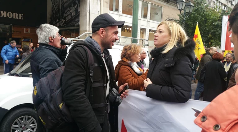 Ολοκληρώθηκε το συλλαλητήριο ΑΔΕΔΥ-ΓΣΕΕ για το ασφαλιστικό
