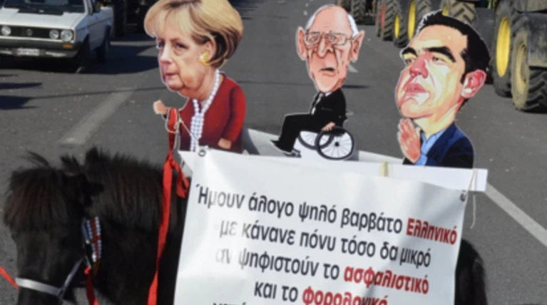 Αγρότες έβαλαν «πισωκάπλα» τον Τσίπρα σε πόνυ (φωτό)