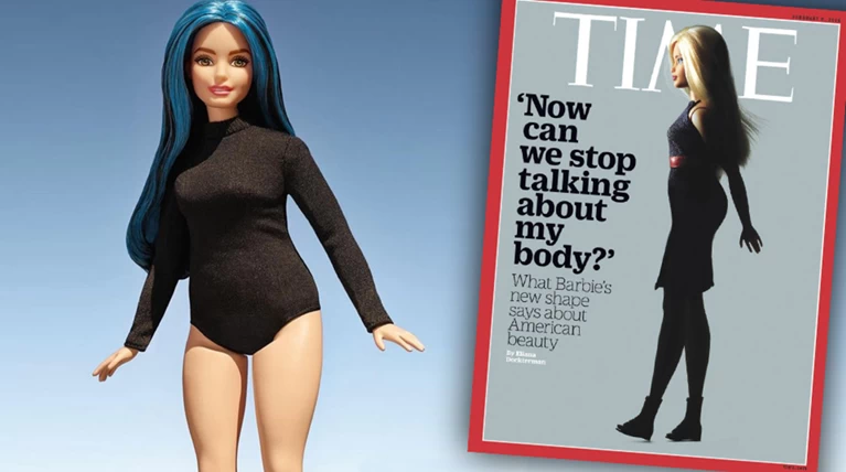 Μετά από 56 χρόνια, η Barbie έγινε αληθινή γυναίκα και το ΤΙΜΕ την τιμά