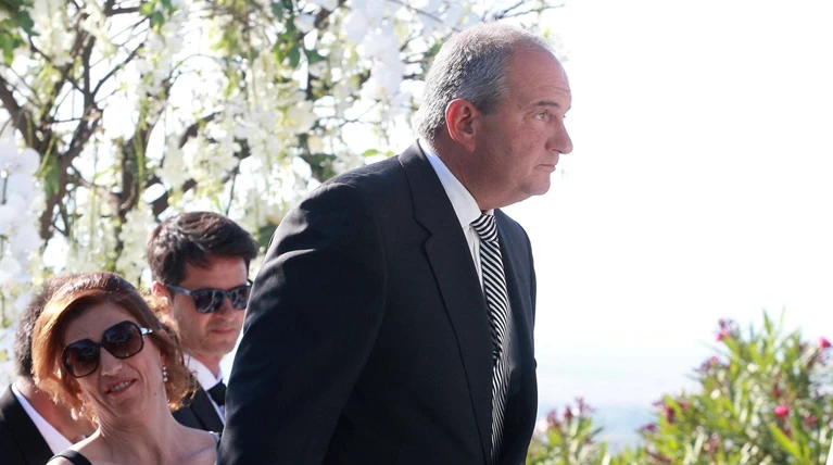 Πεζοπορία στην Κόνιτσα έκανε ο Κώστας Καραμανλής