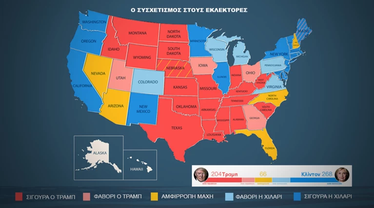Ψηφίζουν οι Αμερικανοί, τα "κλειδιά" που θα κρίνουν τον νικητή