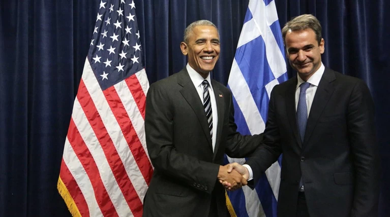 Η Νέα Δημοκρατία για τη συνάντηση Ομπάμα - Μητσοτάκη