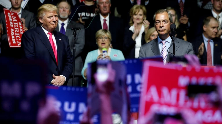Xρονιά των πολιτικών σεισμών το 2016: Aπό το Brexit στον Τραμπ