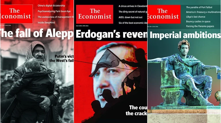 Τα 10 εξώφυλλα τoυ Economist που γράφουν την ιστορία του 2016