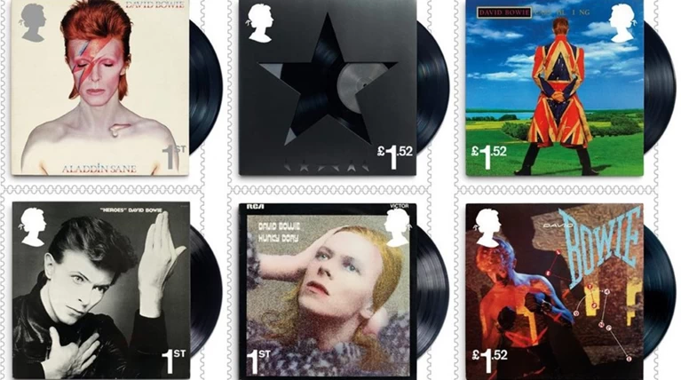 Ο Ντέιβιντ Μπάουι σε σειρά γραμματοσήμων ένα χρόνο μετά το θάνατο του