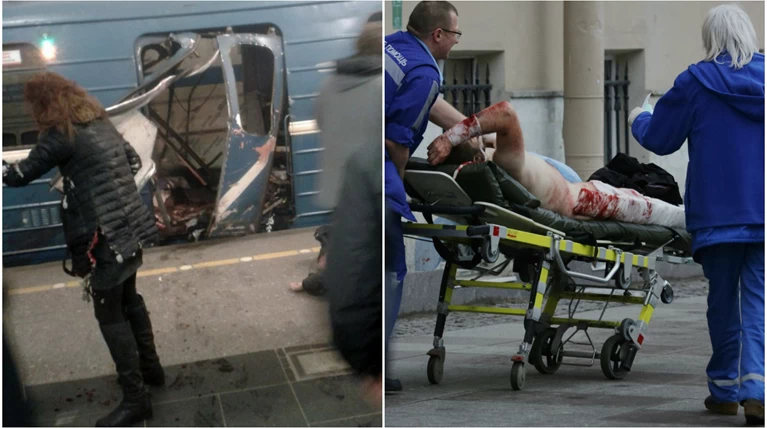 Tρόμος στην Αγία Πετρούπολη: Στους 14 οι νεκροί της επίθεσης
