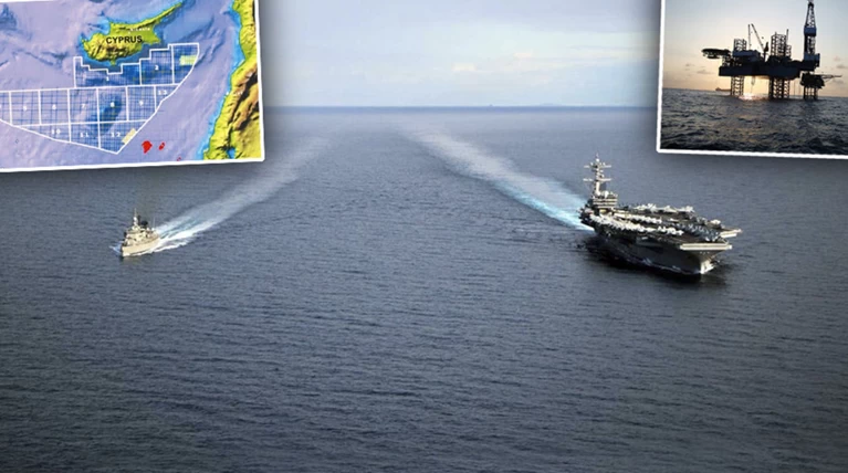 Κύπρος: Αμερικανική & γαλλική «ασπίδα» με πολεμικά πλοία ενόψει γεωτρήσεων