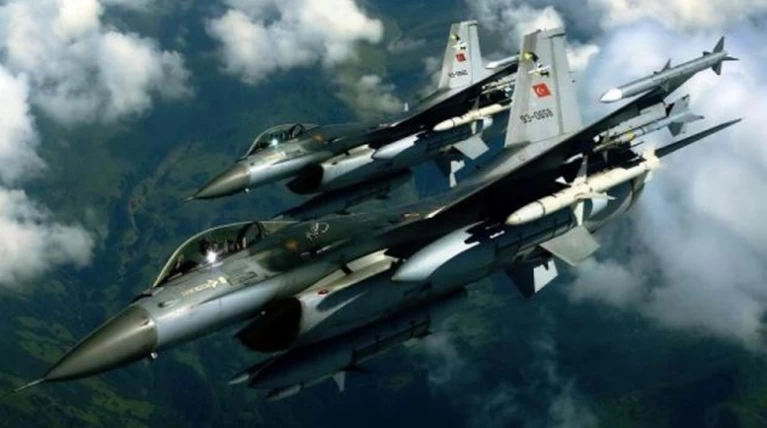 Μπαράζ παραβιάσεων - Τουρκικά F-16 πάνω απο τη Λεβίθα