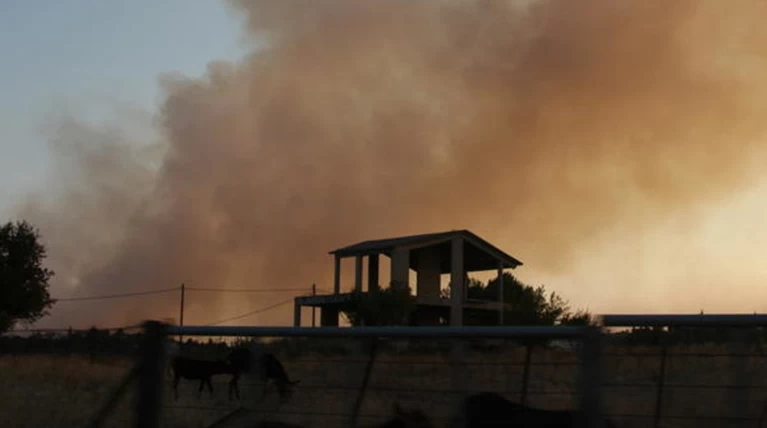 Αναζωπυρώσεις στο Καπανδρίτι, τρεις ημέρες μάχη με τις φλόγες