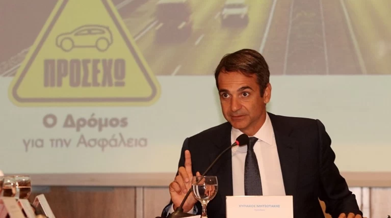 Ο Μητσοτάκης δεσμεύεται για μείωση των τροχαίων στην Κρήτη