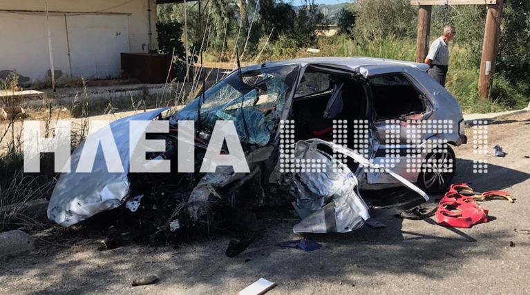 Νέα δεδομένα για το δυστύχημα στον Πύργο: Ο οδηγός είχε γύψο στο πόδι