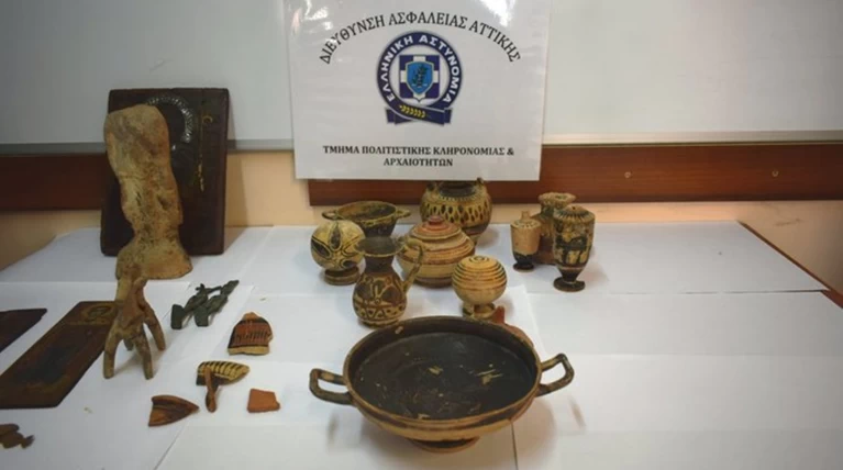 Συνελήφθη αρχαιοκάπηλος και προέκυψε ...στέλεχος του ΣΔΟΕ