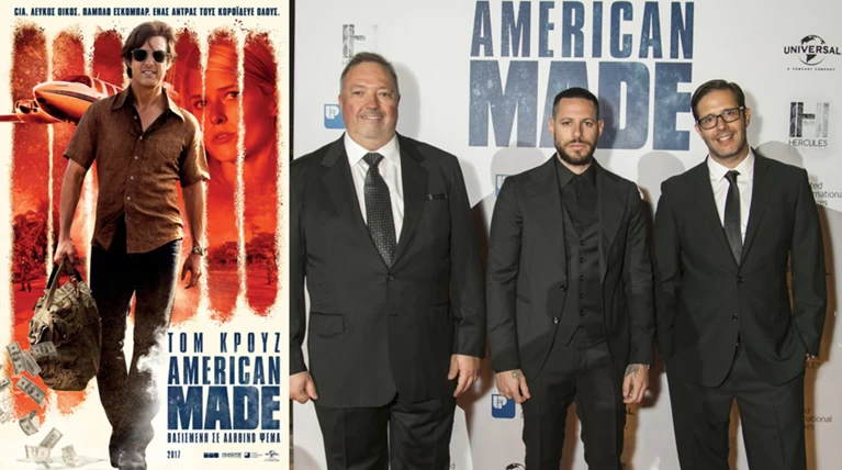 Επίσημη πρεμιέρα για την ταινία «American Made» του Πάρι Κασιδόκωστα-Λάτση