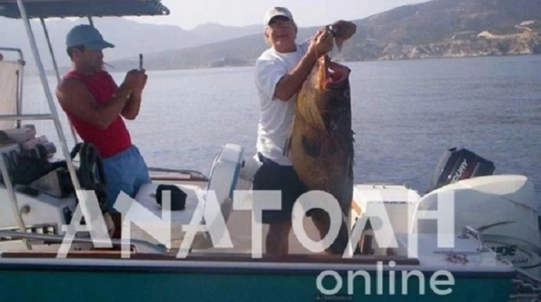 Έπιασαν «τρομακτικό» ροφό 22 κιλών στον Άγιο Νικόλαο Κρήτης (ΦΩΤΟ)