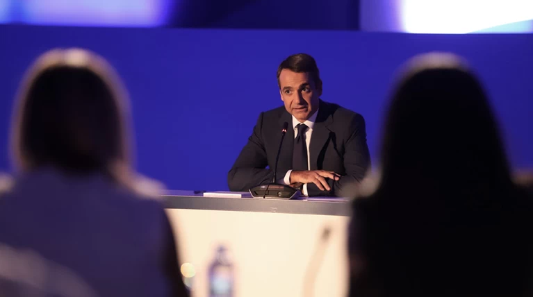 Δείτε live τη συνέντευξη τύπου του Κυριάκου Μητσοτάκη στην ΔΕΘ