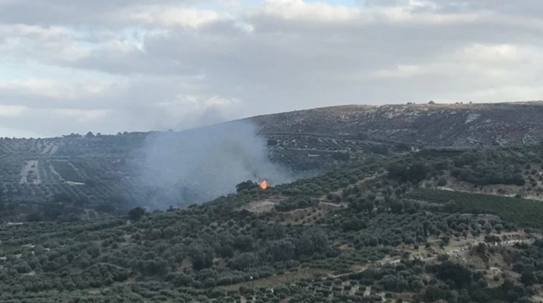 Δύο πύρινα μέτωπα σε εξέλιξη στην Κρήτη