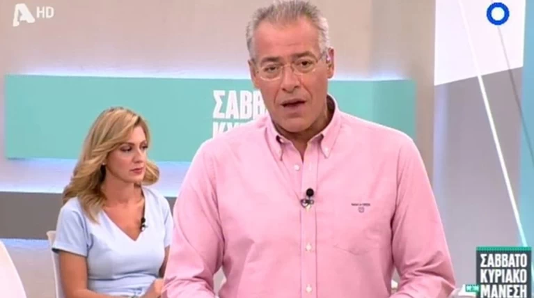 Η Αλεξάνδρα Χατζηγεωργίου αποχώρησε αιφνιδίως από την εκπομπή του Μάνεση