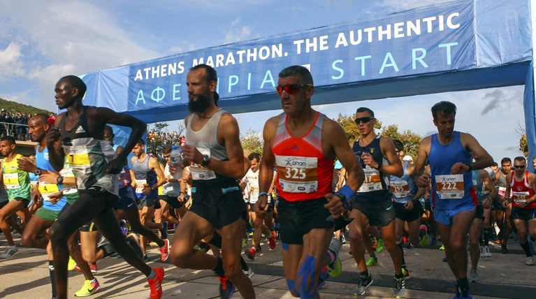 35ος Μαραθώνιος:Αρχισε η μεγάλη γιορτή-κυκλοφοριακές ρυθμίσεις