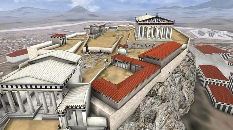 Διαδραστική περιήγηση στην Ακρόπολη στο Κέντρο Πολιτισμού «Ελληνικός Κόσμος