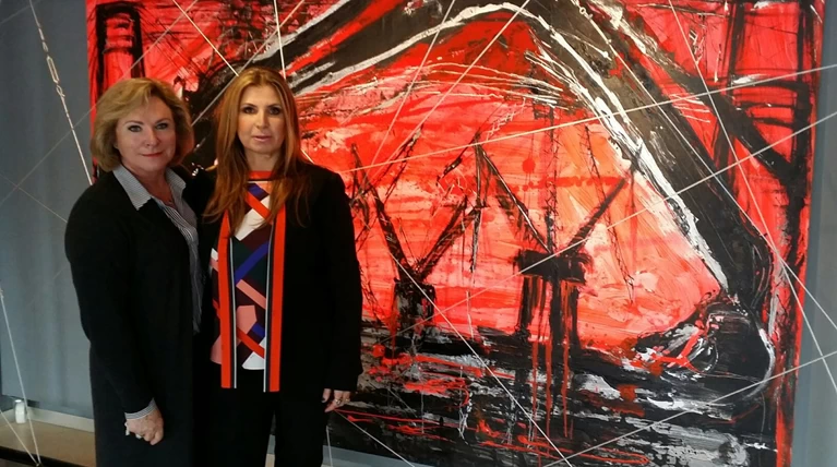 Το TheTOC στην έκθεση "Women Bridging Worlds" των Βαλυράκη-Weldon (Βίντεο)