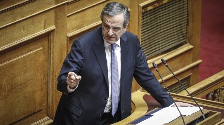Σαμαράς: Πολέμησα για το Σκοπιανό, εσείς τα δώσατε όλα