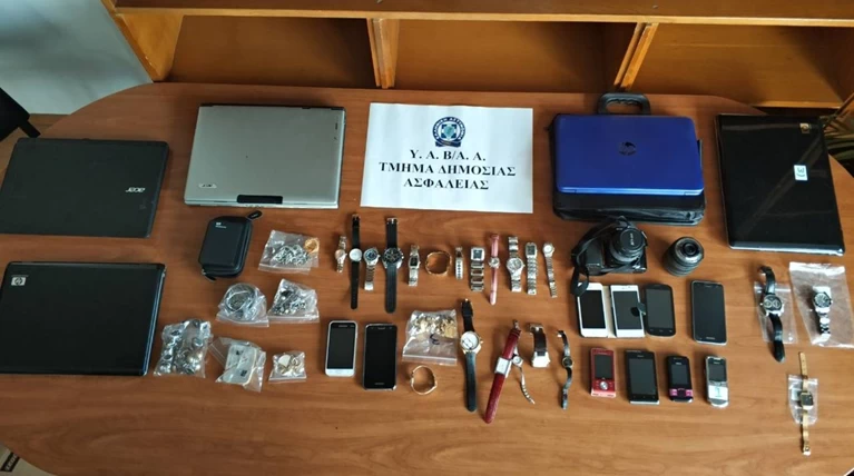 Δημοσιοποίηση φωτογραφιών από κλοπιμαία της σπείρας των Γεωργιανών